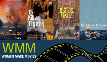 Cover image with the covers of 4 movies that are on the shortlist for the 2024 Academy Awards.
